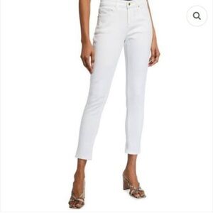 Michael Kors Izzy White Cropped Skinny Jeans